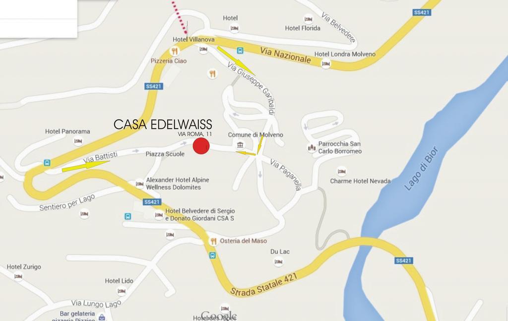 Casa Edelwaiss Apartment Molveno Phòng bức ảnh